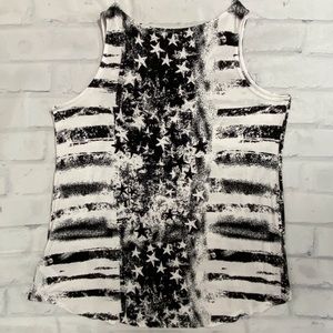Black & White Stars & Stripes